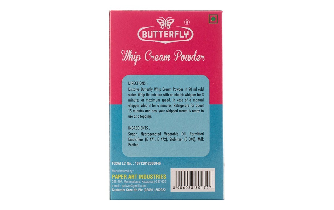 Butterfly Whip Cream Powder    Pack  150 grams